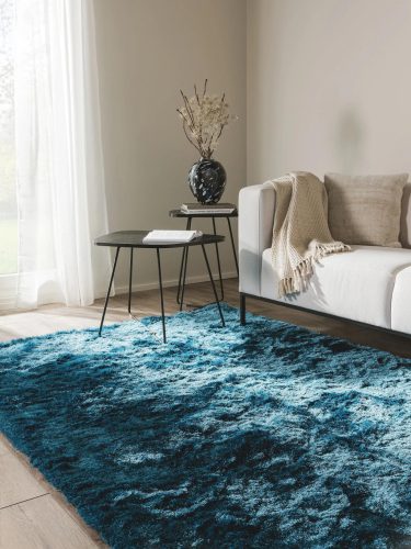 Shaggy rug Whisper Blue 80x150 cm