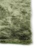Shaggy rug Whisper Green 15x15 cm Sample