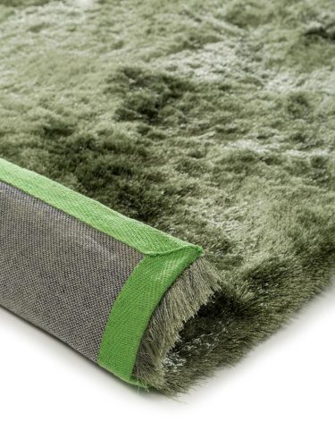 Shaggy rug Whisper Green 15x15 cm Sample