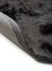 Shaggy szőnyeg Whisper Charcoal o 160 cm kör alakú