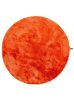 Shaggy szőnyeg Whisper Orange o 80 cm kör alakú