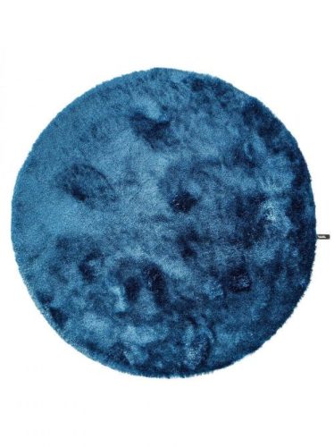 Shaggy szőnyeg Whisper Blue o 80 cm kör alakú