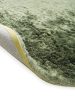 Shaggy rug Whisper Green ø 200 cm round