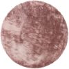 Shaggy rug Whisper Rose ø 160 cm round