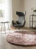 Shaggy rug Whisper Rose ø 160 cm round