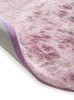 Shaggy szőnyeg Whisper Purple o 160 cm kör alakú