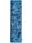 Shaggy rug Whisper Blue 80x300 cm