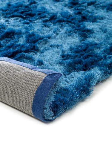 Shaggy rug Whisper Blue 80x300 cm