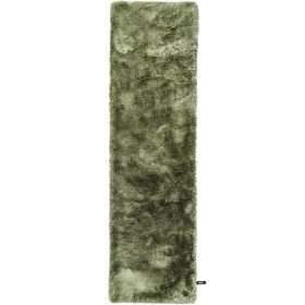 Shaggy rug Whisper Green 80x300 cm