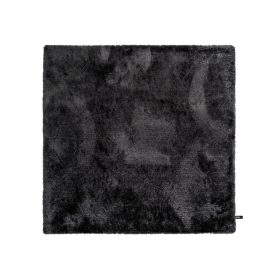 Shaggy rug Whisper Charcoal 200x200 cm