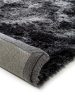 Shaggy rug Whisper Charcoal 200x200 cm