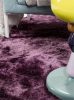 Shaggy szőnyeg Whisper Purple 200x200 cm