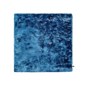 Shaggy rug Whisper Blue 200x200 cm
