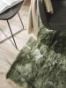 Shaggy rug Whisper Green 200x200 cm