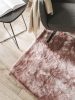 Shaggy rug Whisper Rose 60x60 cm