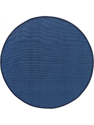 Szizál szőnyeg Dark Blue o 200 cm kör alakú
