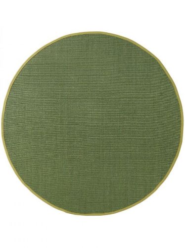 Szizál szőnyeg Green o 160 cm round
