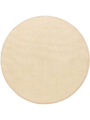 Szizál szőnyeg Cream o 160 cm round