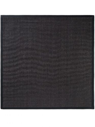 Szizál szőnyeg Black 200x200 cm