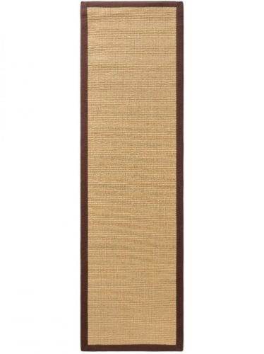 Szizál szőnyeg Brown 68x300 cm