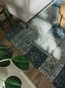 Síkszövött szőnyeg Frencie Blue/Grey 80x165 cm