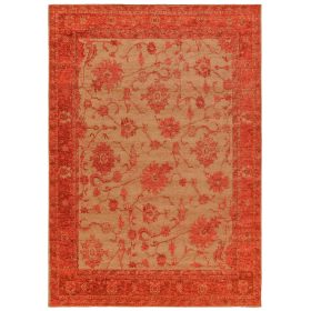 Flat Weave Rug Frencie Red 100x160 cm