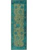 Síkszövött szőnyeg Frencie Turquoise 15x15 cm minta