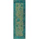 Síkszövött szőnyeg Frencie Turquoise 15x15 cm Mintadarab