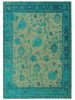 Flat Weave Rug Frencie Turquoise 240x340 cm