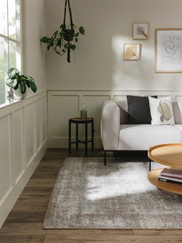 Flat Weave Rug Frencie Grey 80x165 cm