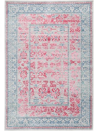 Visconti szőnyeg Grey/Pink 15x15 cm minta