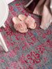 Visconti szőnyeg Grey/Pink 15x15 cm minta
