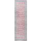Visconti szőnyeg Grey/Pink 70x240 cm