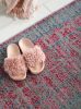 Visconti szőnyeg Grey/Pink 70x240 cm