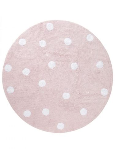 Mosható szőnyeg Bambini Rose ¸ mosható gyerekszőnyeg 150 cm kerek