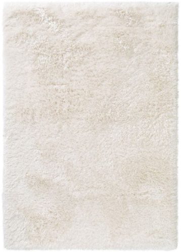 Shaggy szőnyeg Lea White 15x15 cm minta