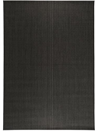 Kül- és beltéri szőnyeg Metro Black 80x150 cm