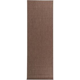 In- & Outdoor Runner Metro Brown 80x240 cm