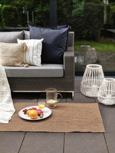 In- & Outdoor Runner Metro Brown 80x240 cm