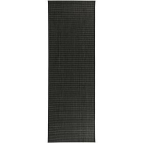 In- & Outdoor Runner Metro Black 80x240 cm