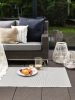 In- & Outdoor Runner Metro White 80x240 cm