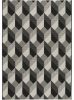 Kül- és beltéri szőnyeg Metro Black/White 120x170 cm