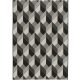 Kül- és beltéri szőnyeg Metro Black/White 80x150 cm