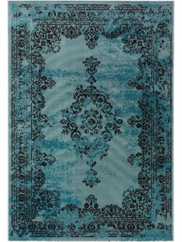 Kültéri és beltéri szőnyeg Antik türkizkék 15x15 cm Mintadarab