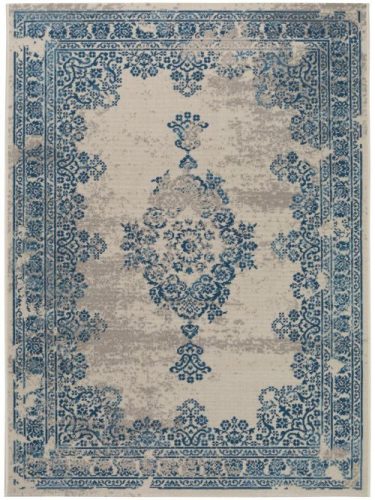 Kültéri és beltéri szőnyeg Antik bézs/kék 15x15 cm Mintadarab