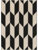 Rug Dessert Black/White 160x230 cm