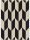 Rug Dessert Black/White 160x230 cm