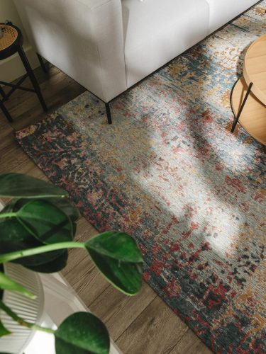 Flat Weave Rug Frencie Blue 240x340 cm