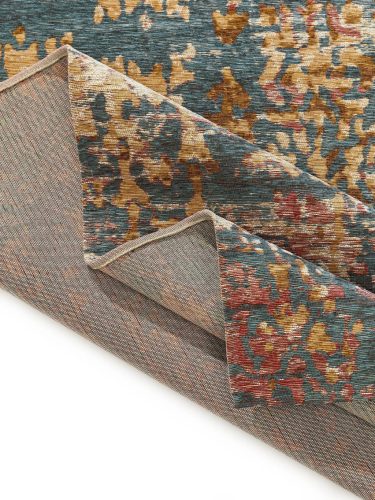 Flat Weave Rug Frencie Blue 240x340 cm