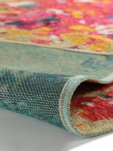 Flat Weave Rug Stay Multicolour 155x235 cm